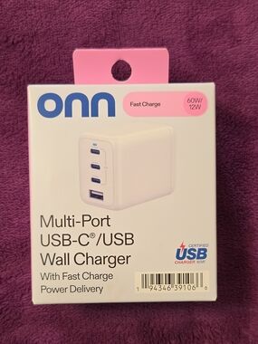 On Running (Onn) White Charger with Pink Accent